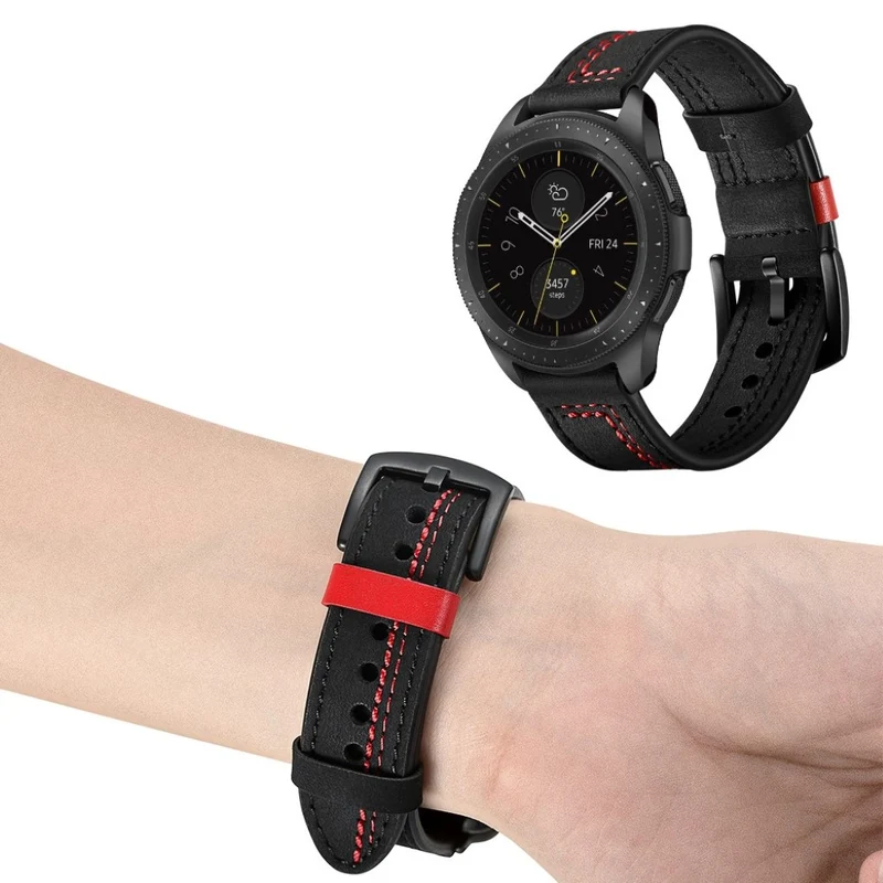 Sehr elegant Fitbit Ionic Echtes Leder armband