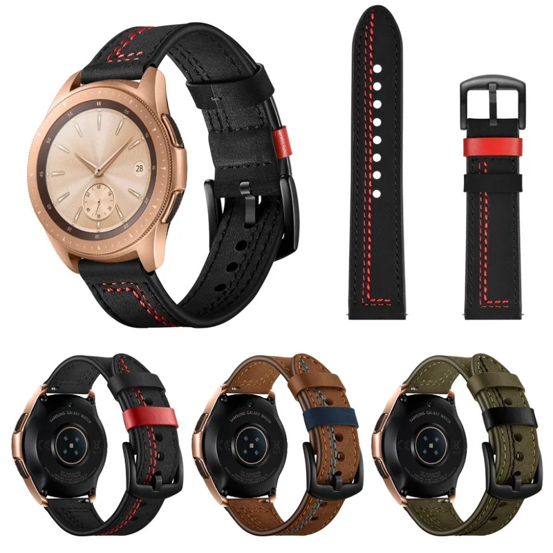 Sehr elegant Fitbit Ionic Echtes Leder armband