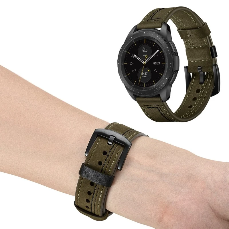 Sehr elegant Fitbit Ionic Echtes Leder armband