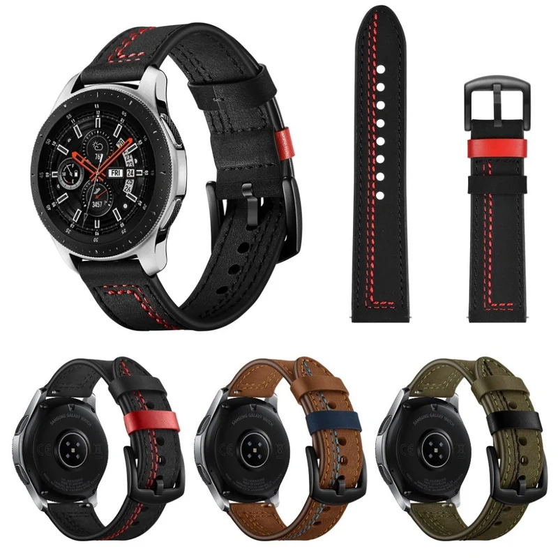Sehr elegant Fitbit Ionic Echtes Leder armband