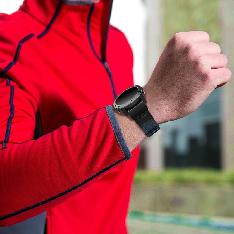 Auffallend schön Universell Garmin Echtes Leder armband