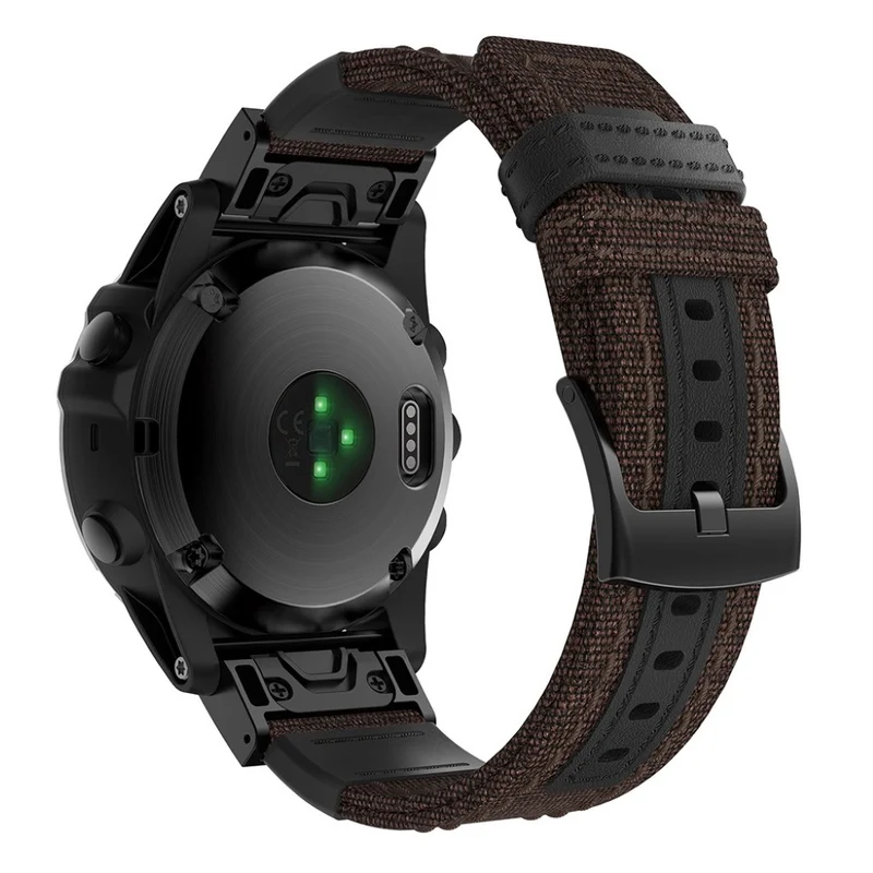 Auffallend schön Universell Garmin Echtes Leder armband