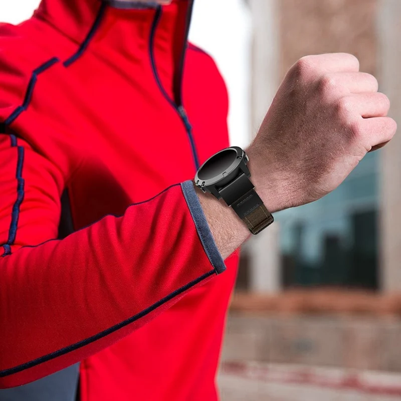 Auffallend schön Universell Garmin Echtes Leder armband