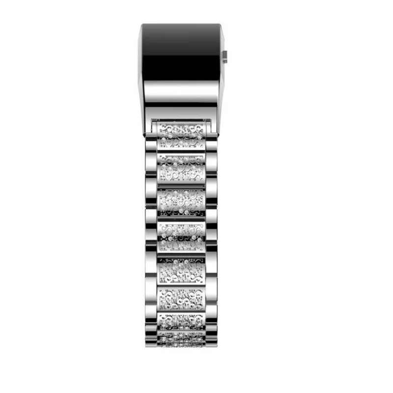 Super gut Fitbit Charge 2 Metall und Strass armband