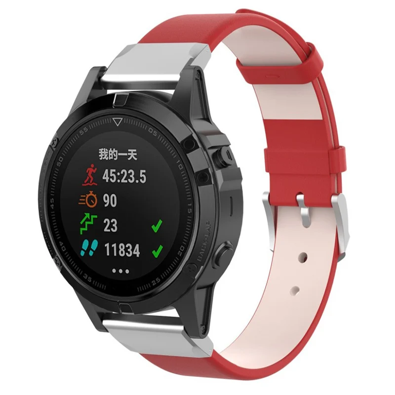 Super modisch Universell Garmin Kunstleder armband