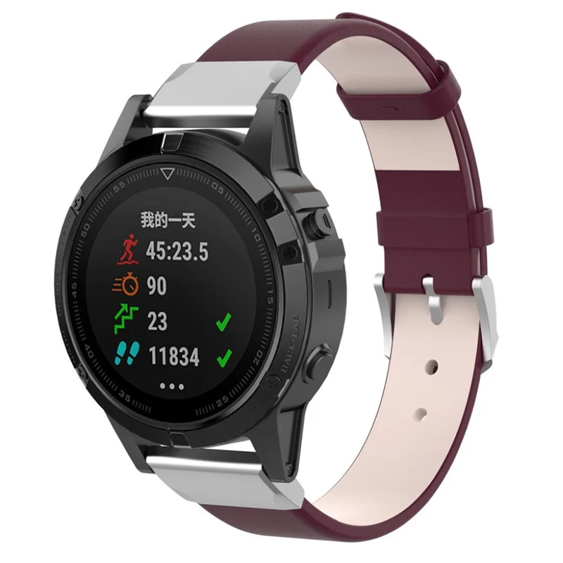 Super modisch Universell Garmin Kunstleder armband
