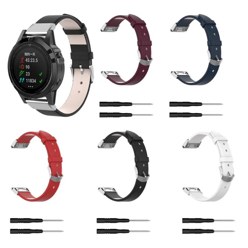 Super modisch Universell Garmin Kunstleder armband