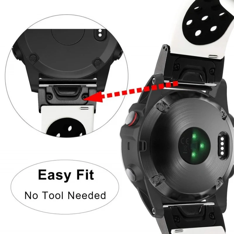 Bequem Universell Garmin Silikon / TPU armband