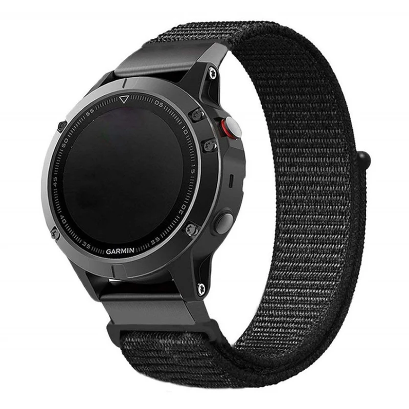 Mega sympathisch Garmin Fenix 5X Textil / Nylon armband
