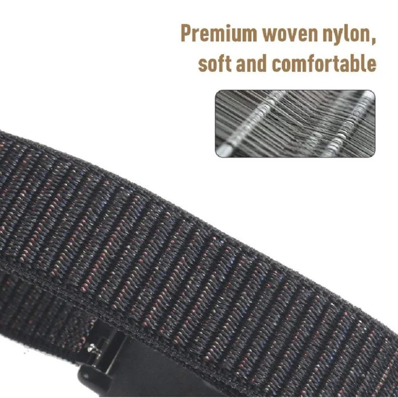 Mega sympathisch Garmin Fenix 5X Textil / Nylon armband