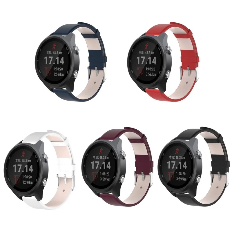 Super cool Garmin Forerunner 245 Echtes Leder armband