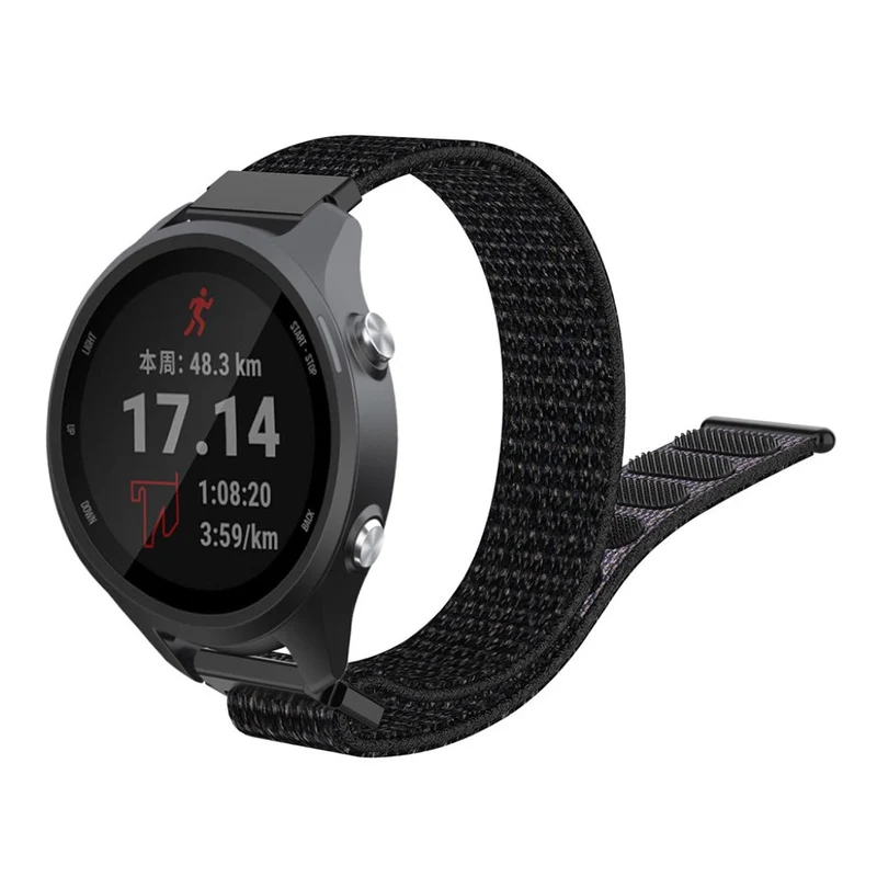Bequem Garmin Forerunner 245 Textil / Nylon armband