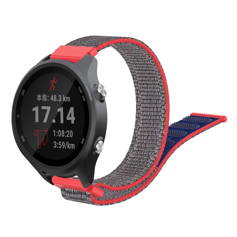 Bequem Garmin Forerunner 245 Textil / Nylon armband