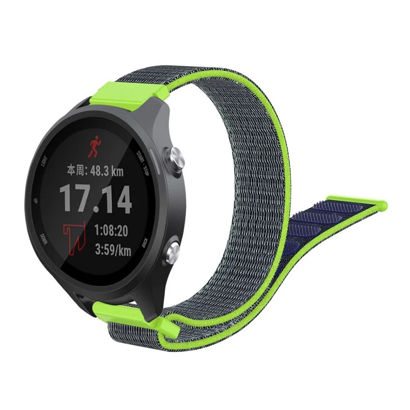 Bequem Garmin Forerunner 245 Textil / Nylon armband