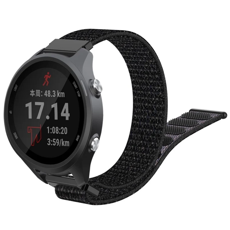 Bequem Garmin Forerunner 245 Textil / Nylon armband