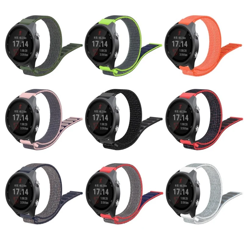 Bequem Garmin Forerunner 245 Textil / Nylon armband