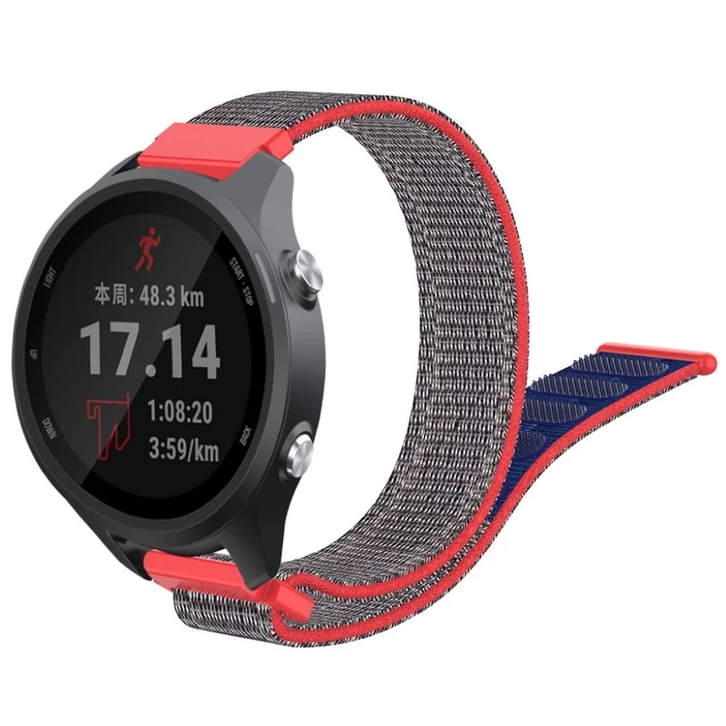 Bequem Garmin Forerunner 245 Textil / Nylon armband