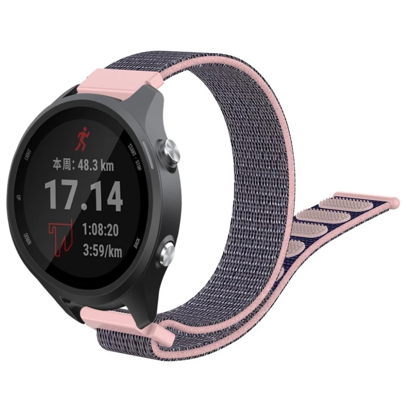 Bequem Garmin Forerunner 245 Textil / Nylon armband