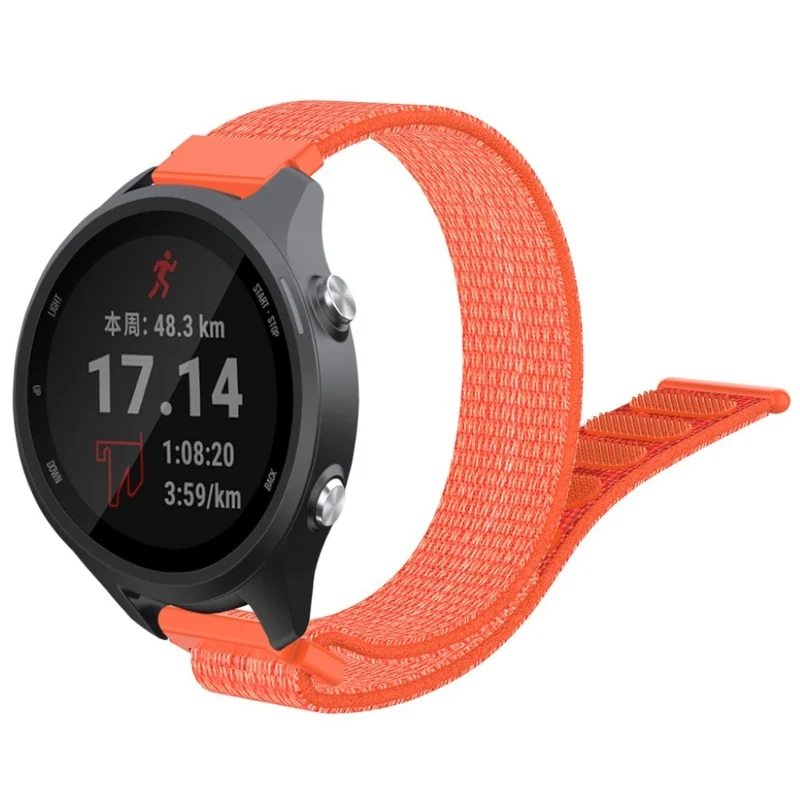 Bequem Garmin Forerunner 245 Textil / Nylon armband