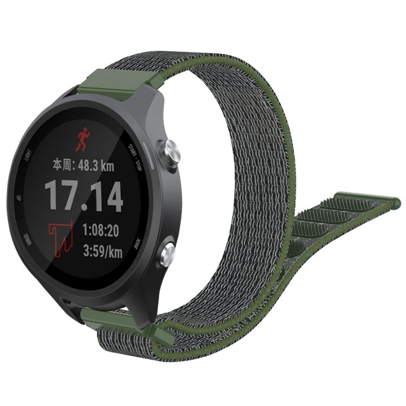Bequem Garmin Forerunner 245 Textil / Nylon armband