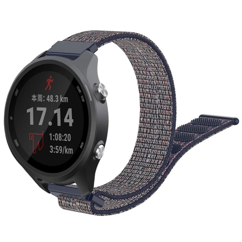Bequem Garmin Forerunner 245 Textil / Nylon armband