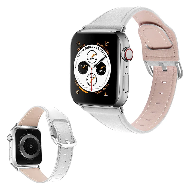 Reizend Universell Apple Echtes Leder armband