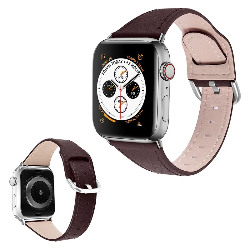 Reizend Universell Apple Echtes Leder armband