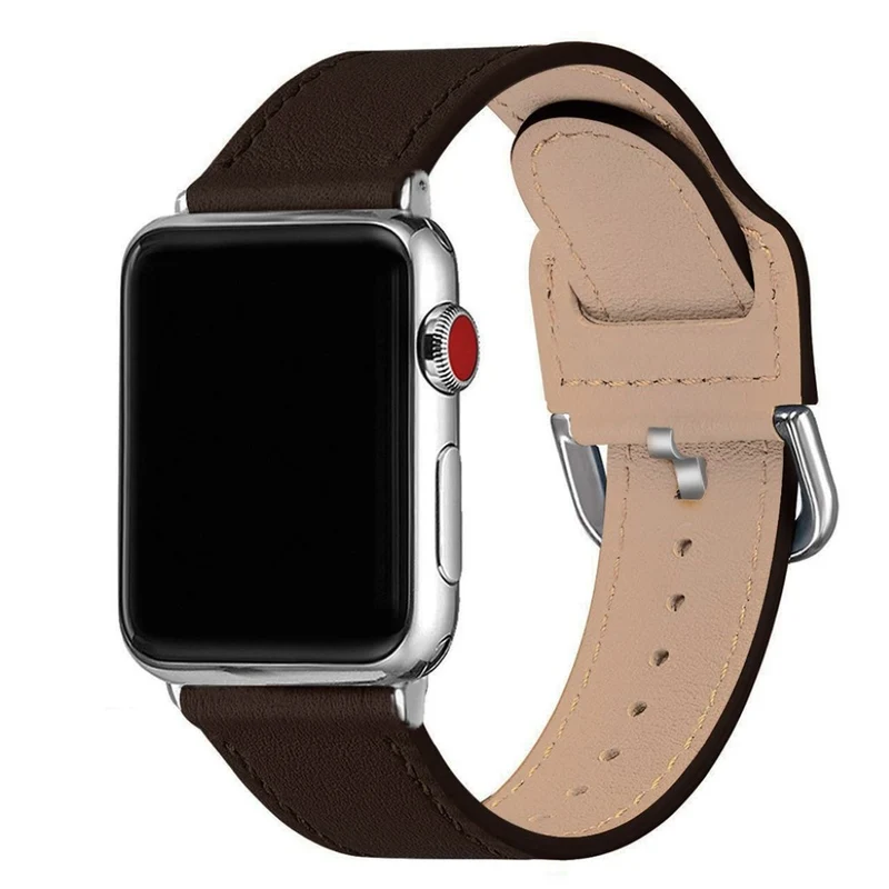 Reizend Universell Apple Echtes Leder armband