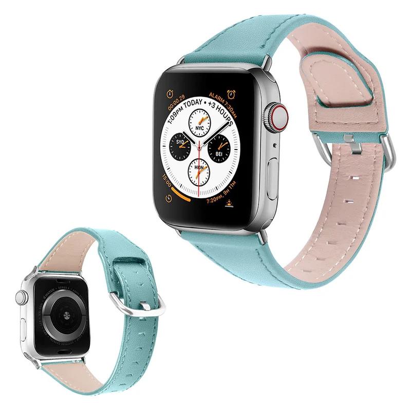 Reizend Universell Apple Echtes Leder armband