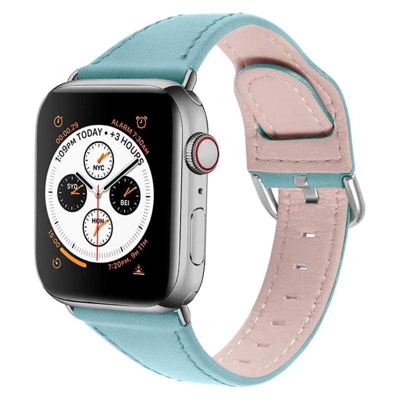 Reizend Universell Apple Echtes Leder armband
