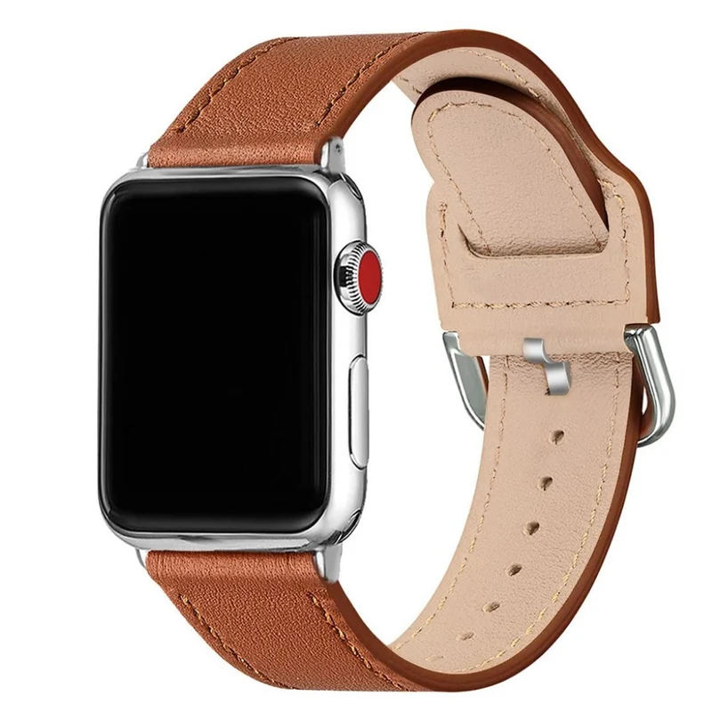 Reizend Universell Apple Echtes Leder armband