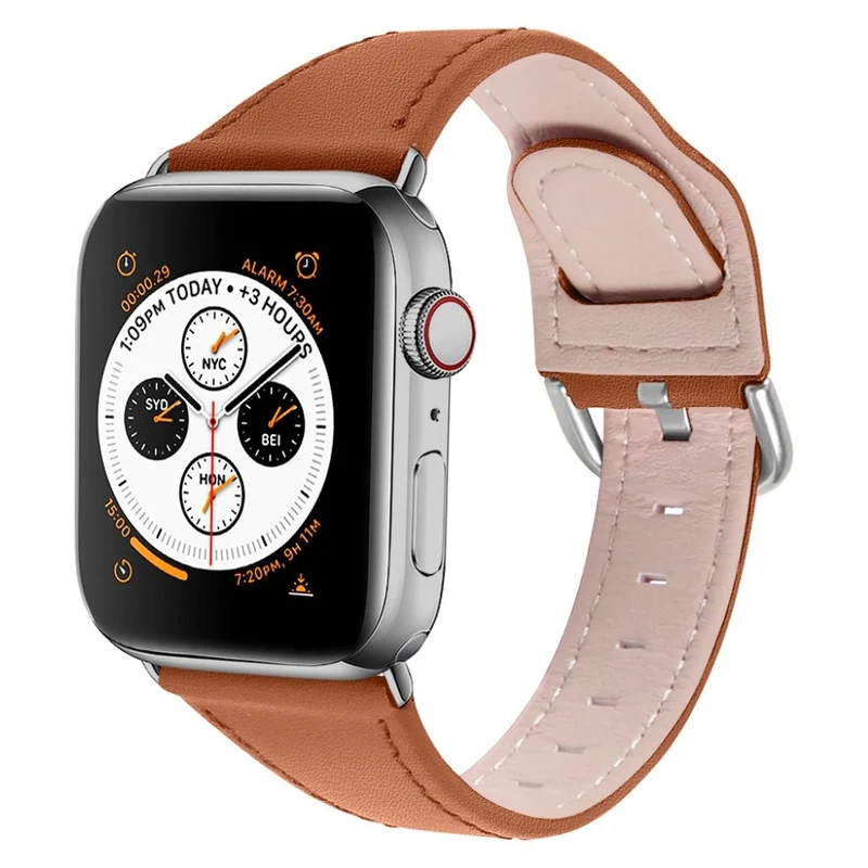 Reizend Universell Apple Echtes Leder armband