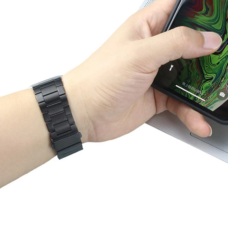 Bemerkenswert reizvoll Universell Apple Metall armband