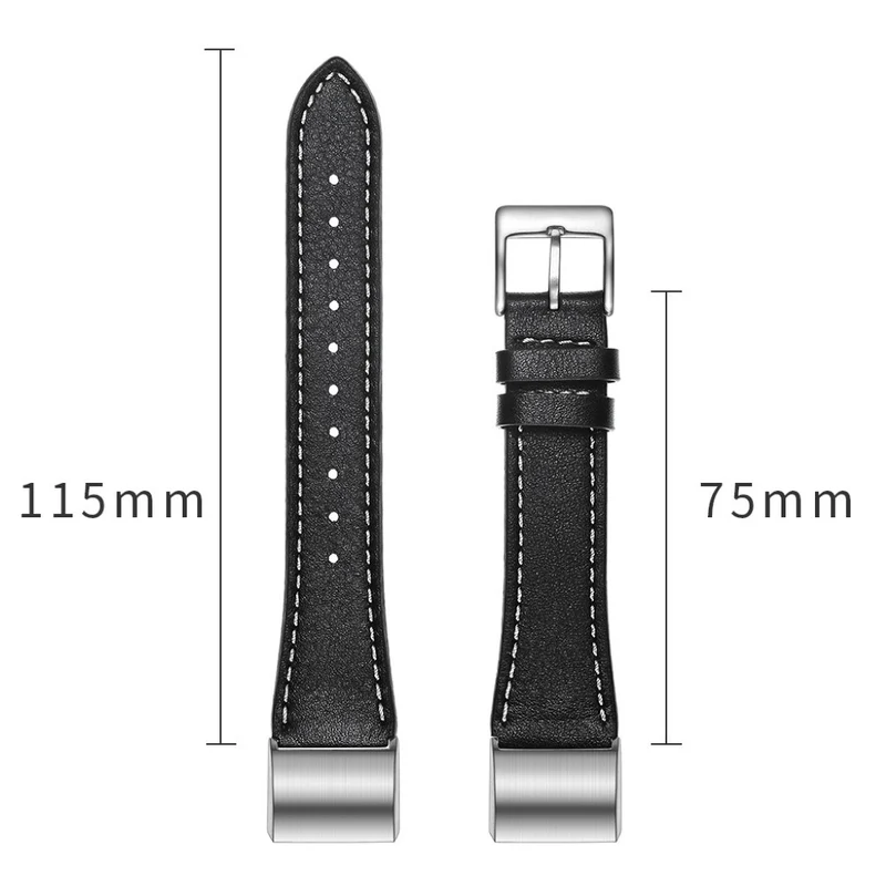 Absolut schön Fitbit Charge 2 Echtes Leder armband