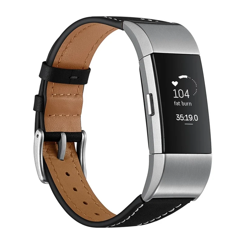 Absolut schön Fitbit Charge 2 Echtes Leder armband