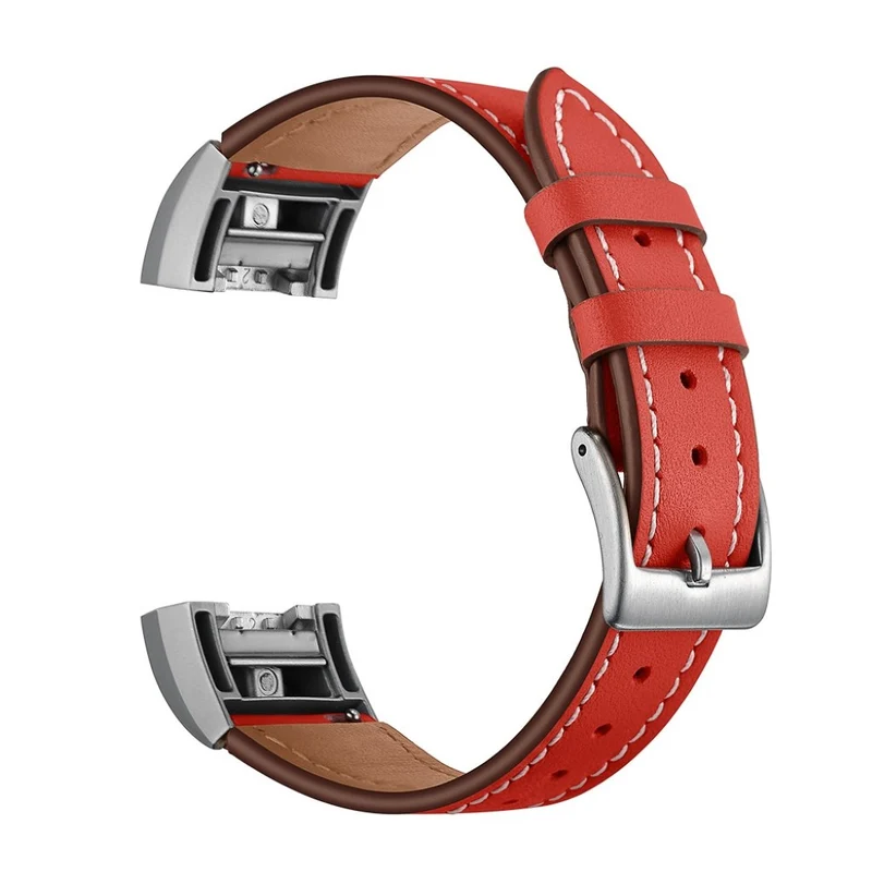 Absolut schön Fitbit Charge 2 Echtes Leder armband
