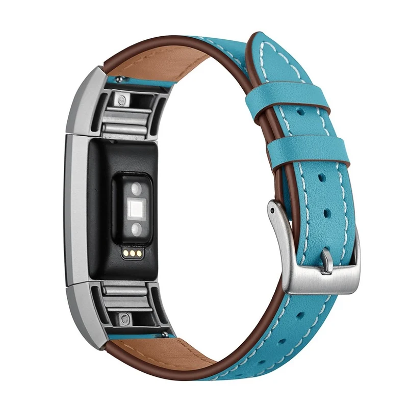 Absolut schön Fitbit Charge 2 Echtes Leder armband