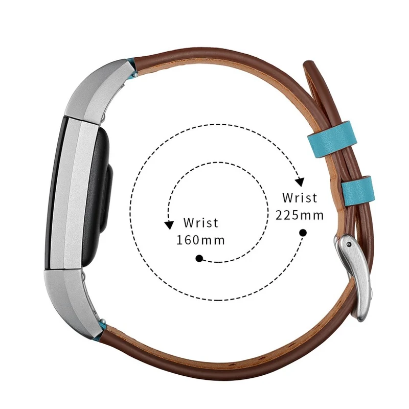 Absolut schön Fitbit Charge 2 Echtes Leder armband