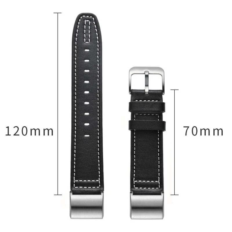 Sehr schön Fitbit Charge 2 Echtes Leder armband