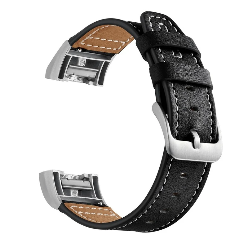 Sehr schön Fitbit Charge 2 Echtes Leder armband