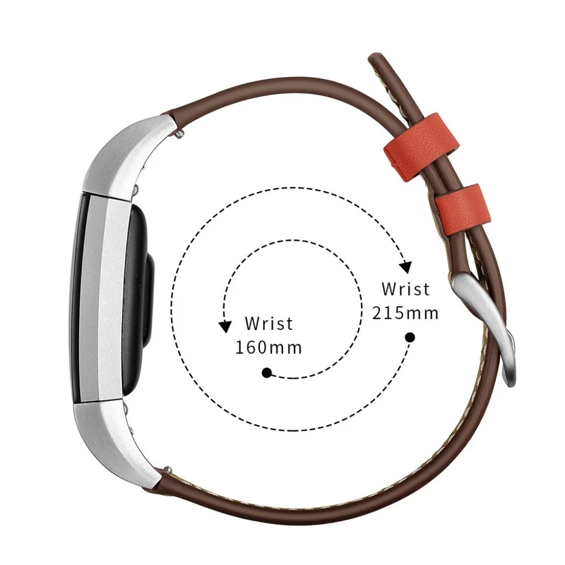 Sehr schön Fitbit Charge 2 Echtes Leder armband