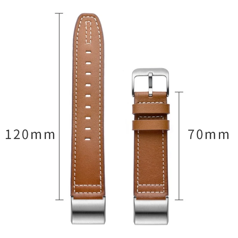 Sehr schön Fitbit Charge 2 Echtes Leder armband