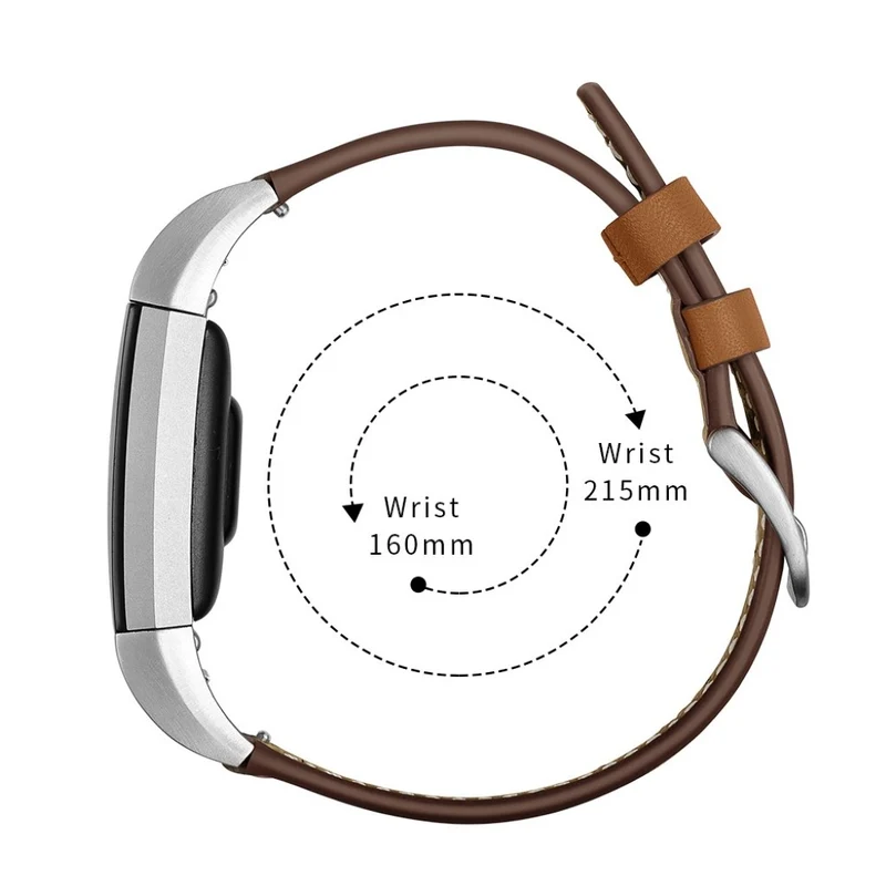 Sehr schön Fitbit Charge 2 Echtes Leder armband