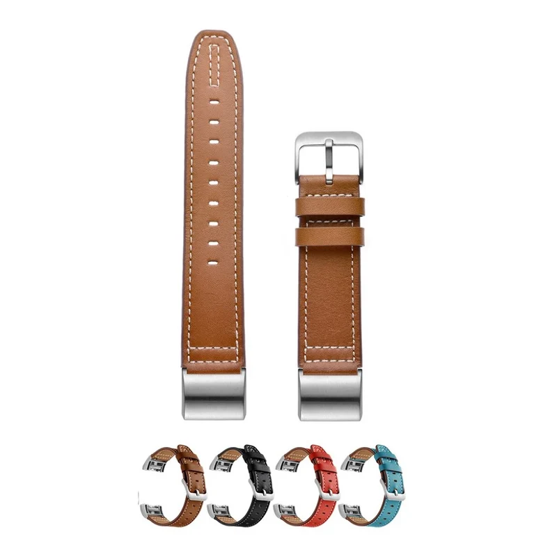 Sehr schön Fitbit Charge 2 Echtes Leder armband