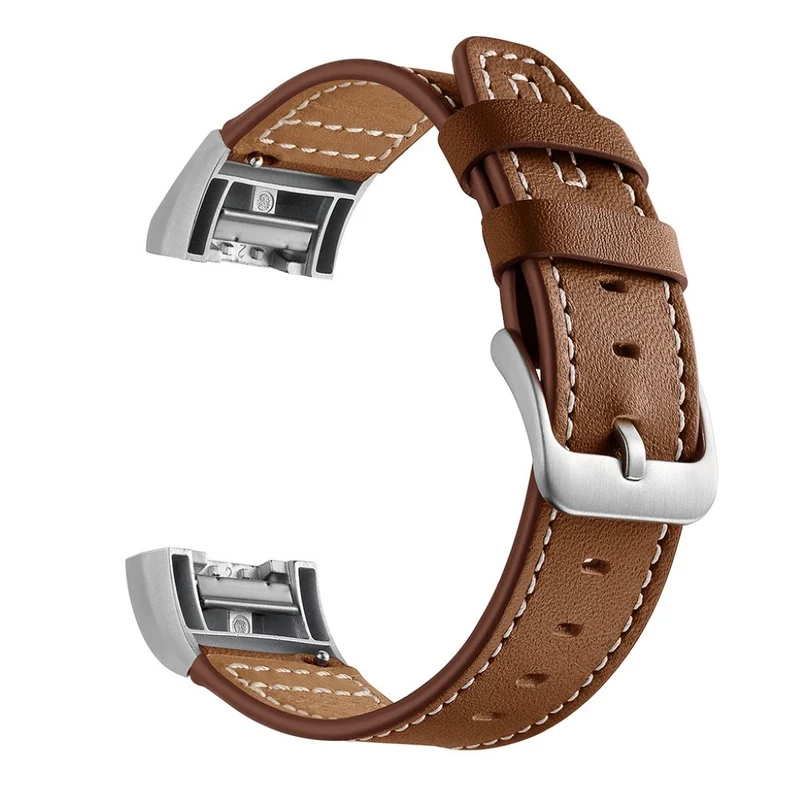 Sehr schön Fitbit Charge 2 Echtes Leder armband