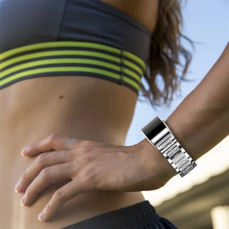 Bemerkenswert elegant Fitbit Charge 2 Metall armband