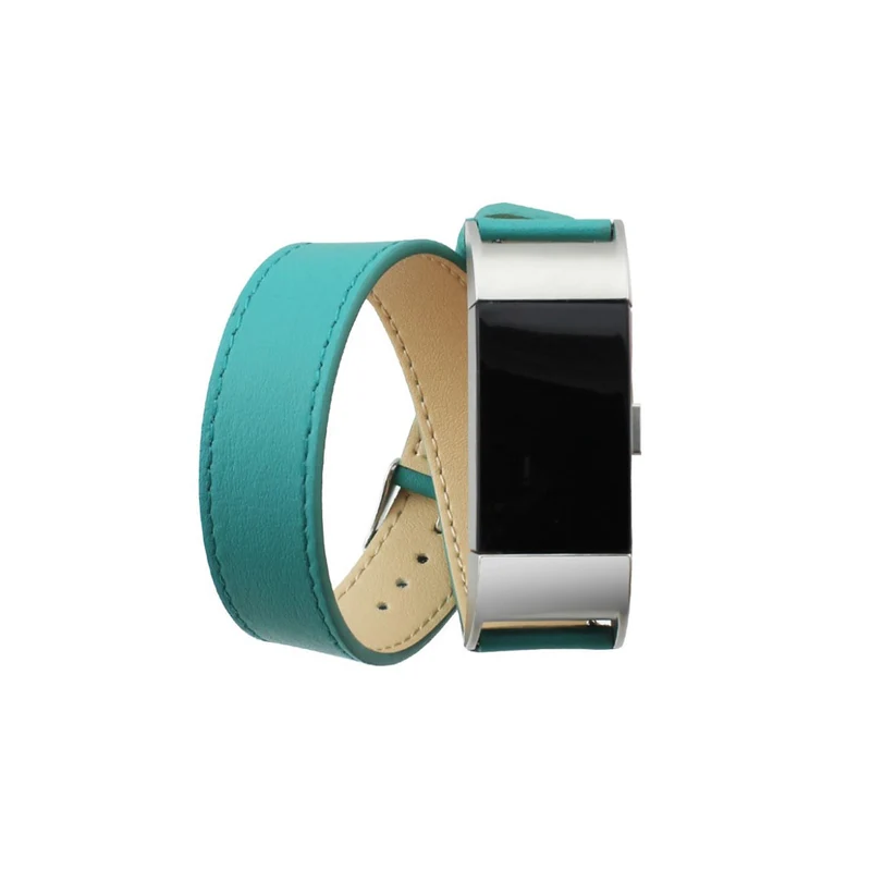 Auffallend angenehm Fitbit Charge 2 Echtes Leder armband