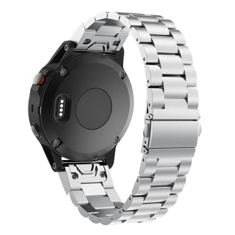 Cool Garmin Fenix 5X / Garmin Tactix Charlie Metall armband