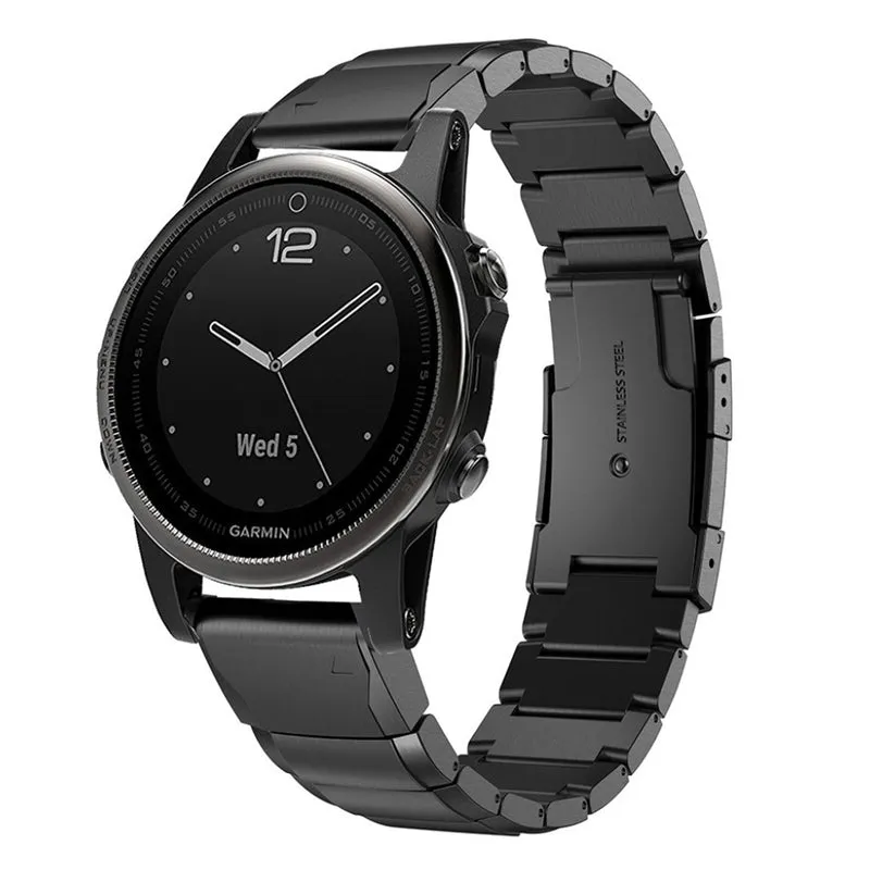 Sehr modisch Garmin Fenix 5S Metall armband