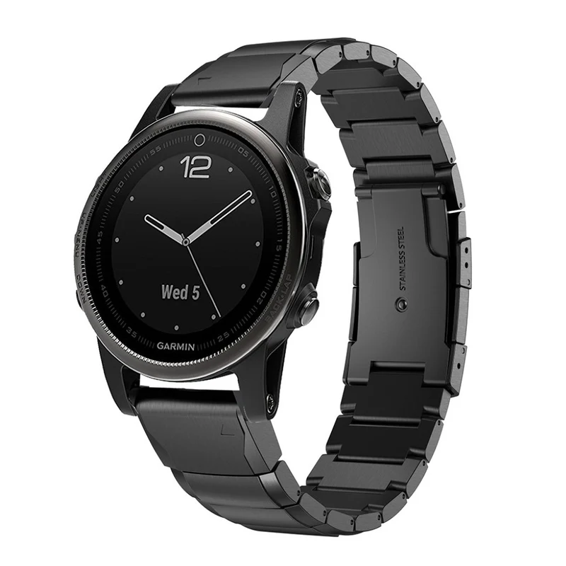 Sehr modisch Garmin Fenix 5S Metall armband